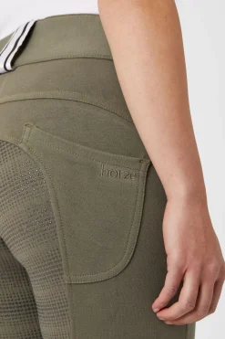 Horze helforsterkede ridebukser med beltehemper, dame