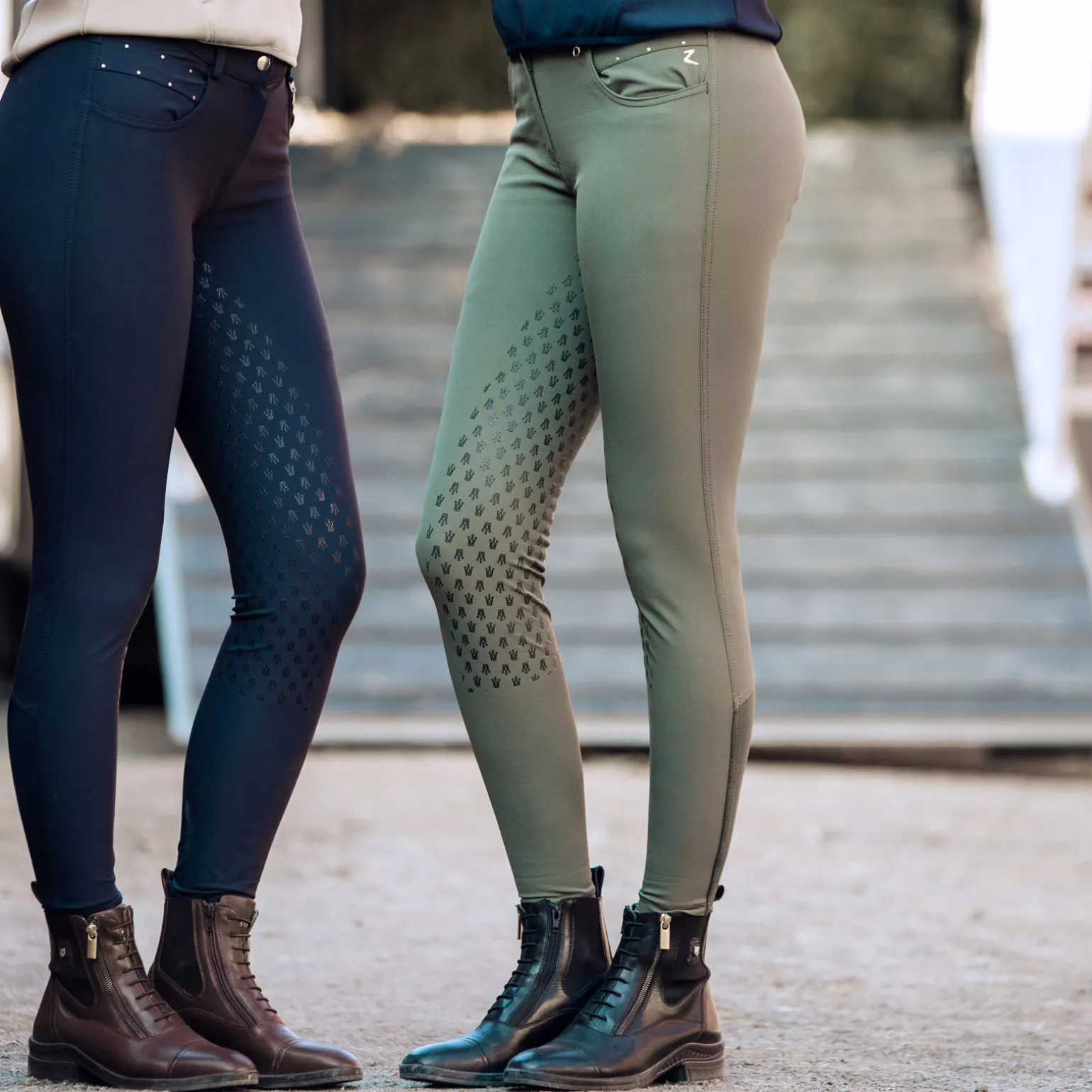 Horze Highgate stallsko i lær, dame