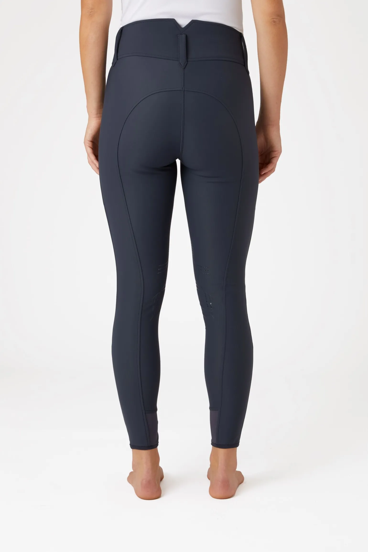 Horze Indira kneforsterkede ridebukser med høyt liv til dame