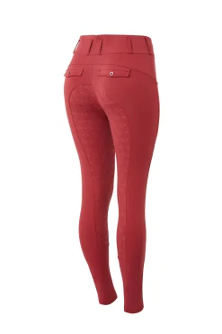 Horze Ingrid helforsterkede vinter-ridebukser med høyt liv til dame
