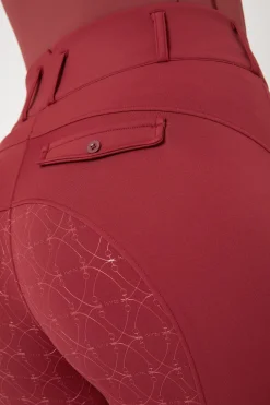 Horze Ingrid helforsterkede vinter-ridebukser med høyt liv til dame