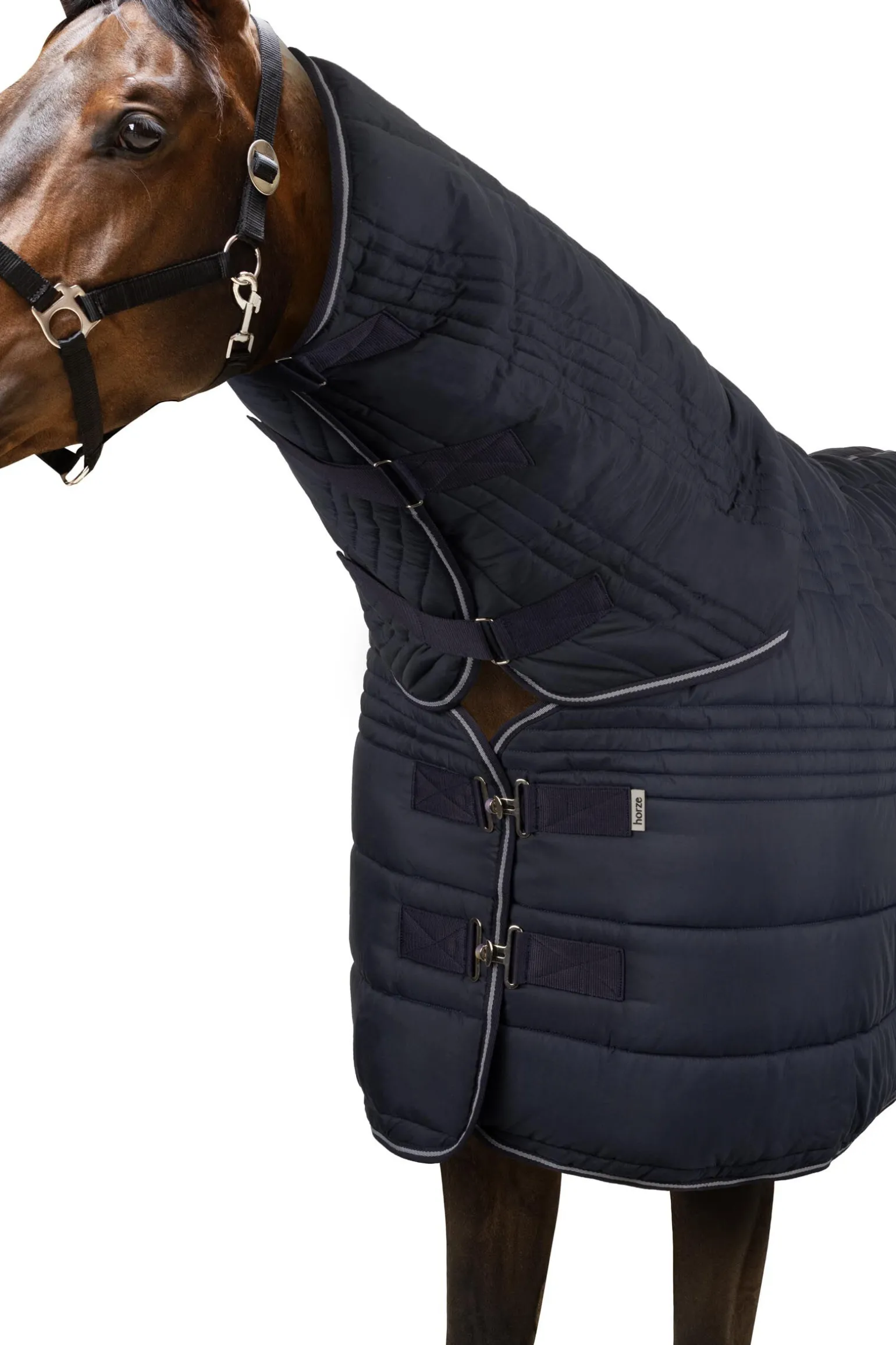 Horze Kingsley stalldekken med hel hals, 300 gram