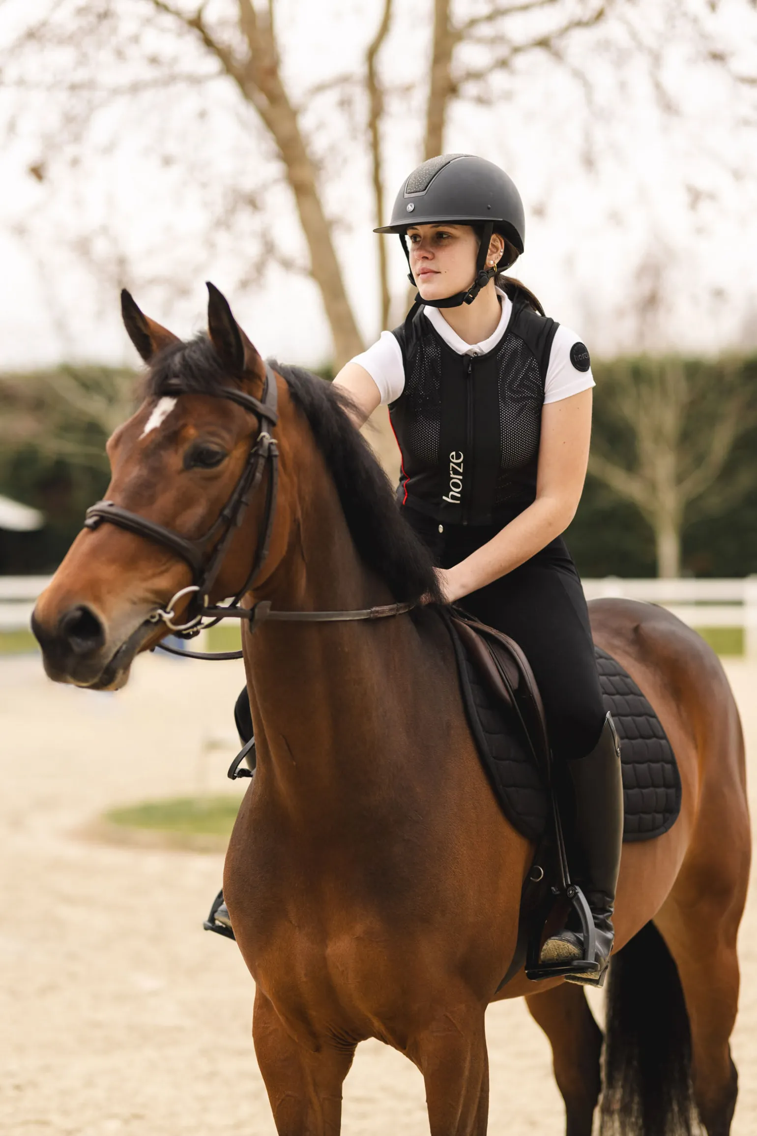 Horze LUNA ryggbeskytter