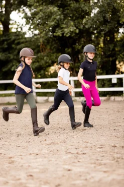 Horze Madison tights, helforsterket med silikon, barn