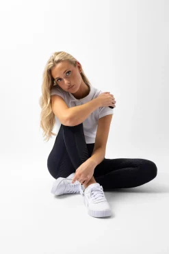 Horze Mathilde funksjonelle tights med helforsterket silikonsete, dame