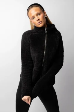 Horze Merida jakke i teddyfleece til dame