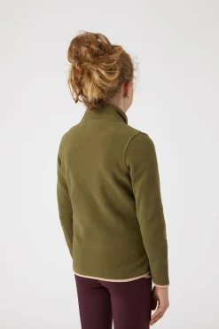 Horze Monster ridejakke i fleece til barn