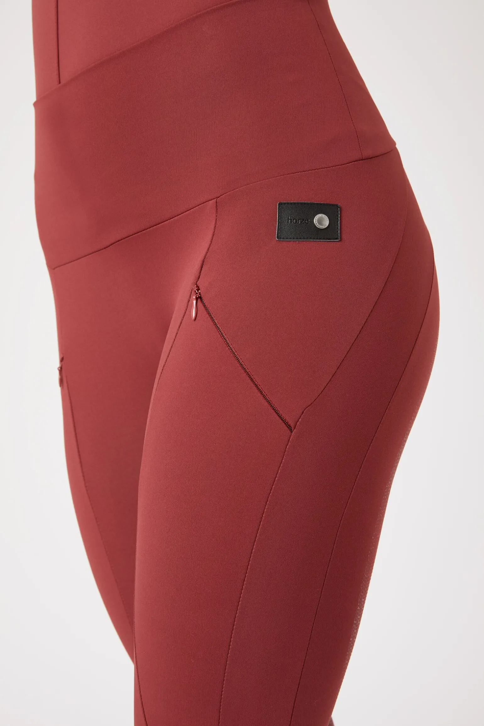 Horze Raquel helforsterkede ridetights med mobillomme til dame
