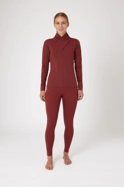 Horze Raquel treningsskjorte med høy hals, dame