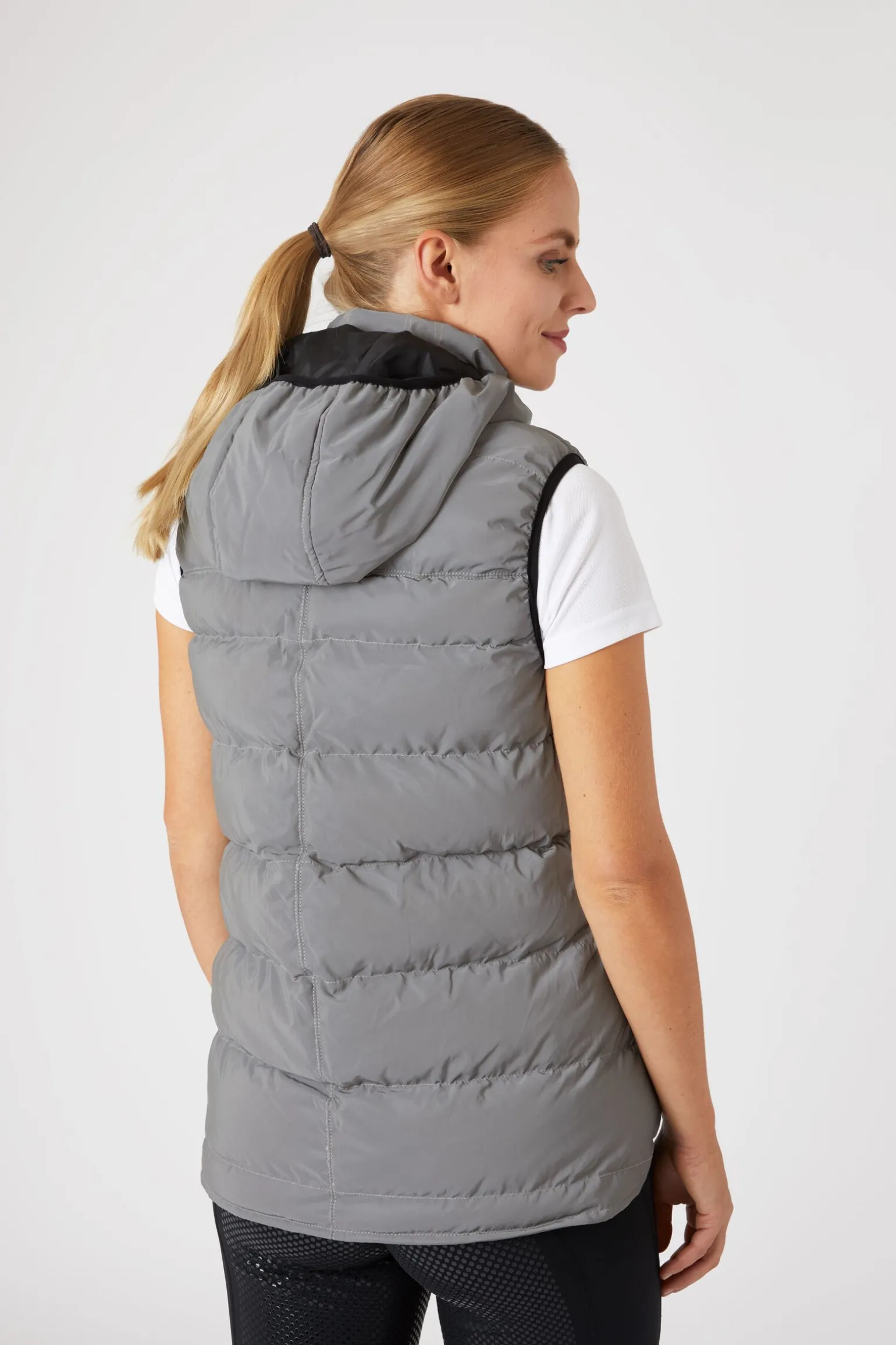 Horze reflekterende fôret vest, dame