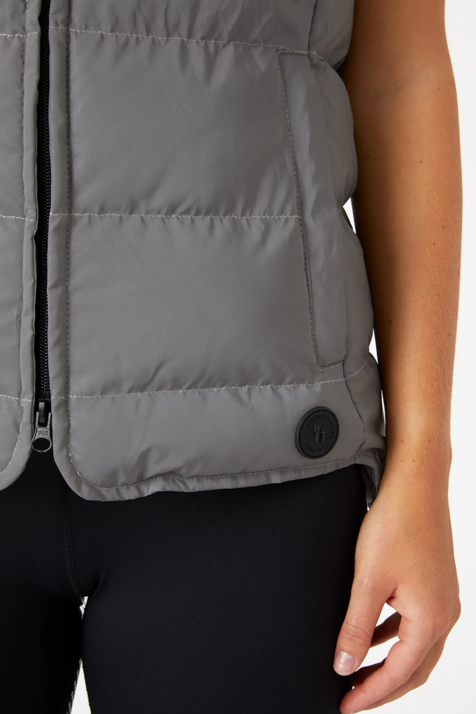 Horze reflekterende fôret vest, dame