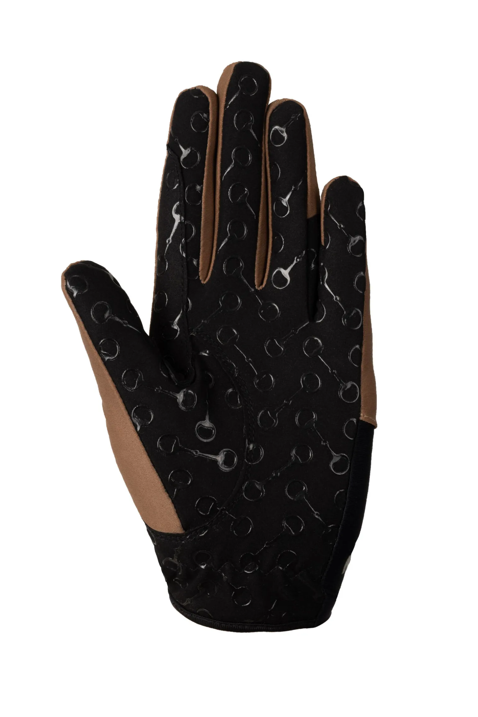 Horze ridehansker med silikontrykk i håndflaten, barn