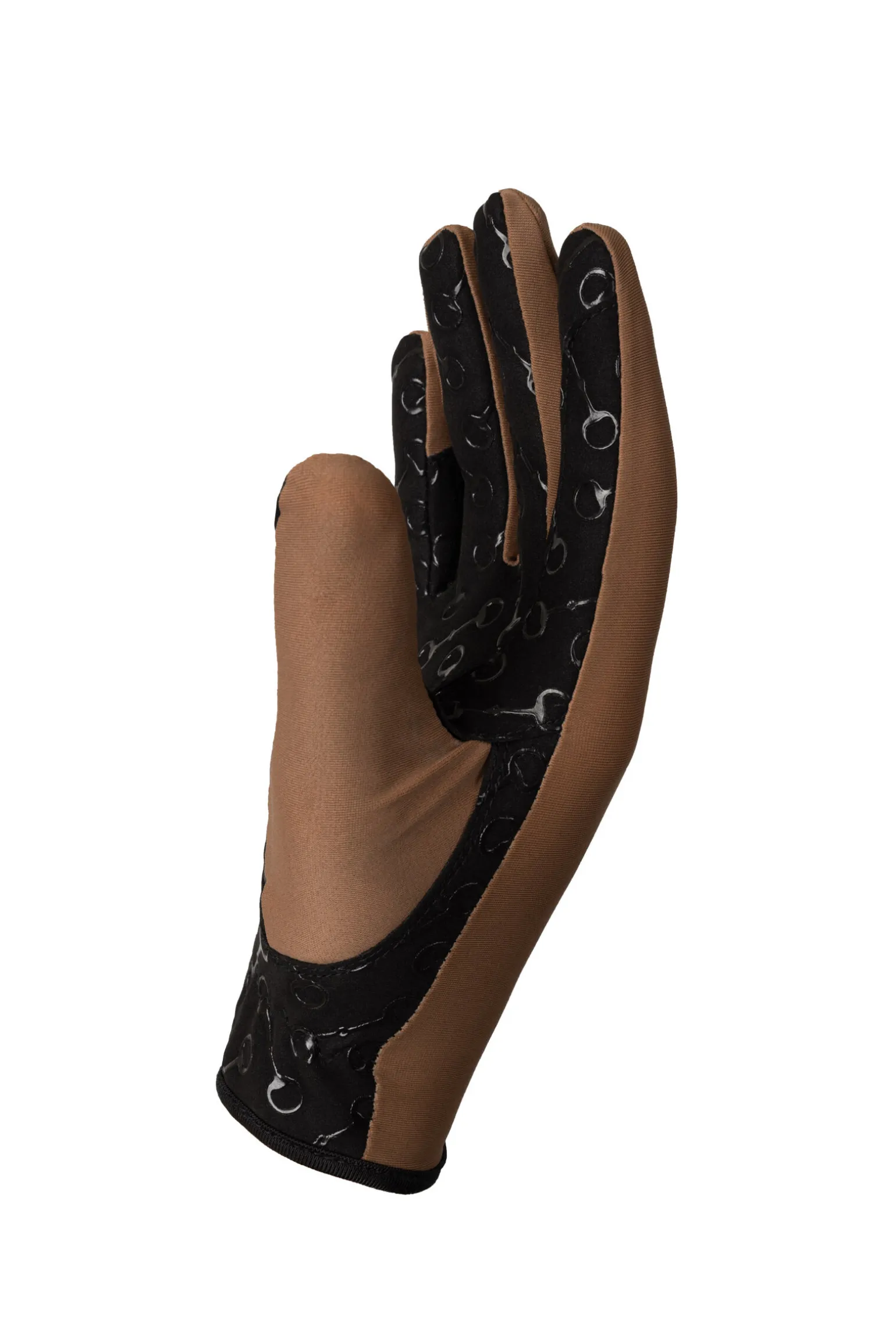 Horze ridehansker med silikontrykk i håndflaten, barn