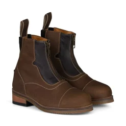 Horze Seville jodhpur-sko med frontglidelås, barn