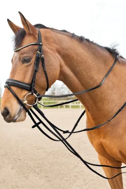 Horze Sparta glidetøyler i lær