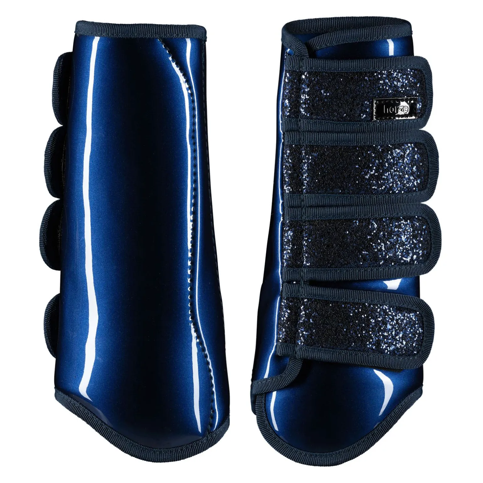 Horze stryksokker med glitter