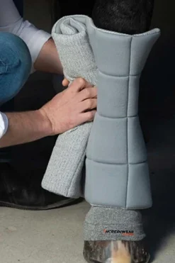 Incrediwear Equine Circulation stående bandasjeunderlag, 41 cm  (1 par)