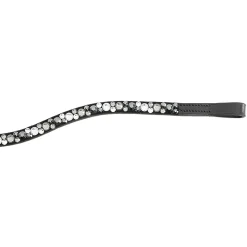 Kavalkade buet pannebånd med steiner