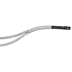 Kavalkade Duo Slim pannebånd, to delte buer med grå strass