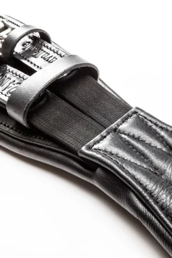 Kavalkade kort gjord mykt lær Casper med elastikk