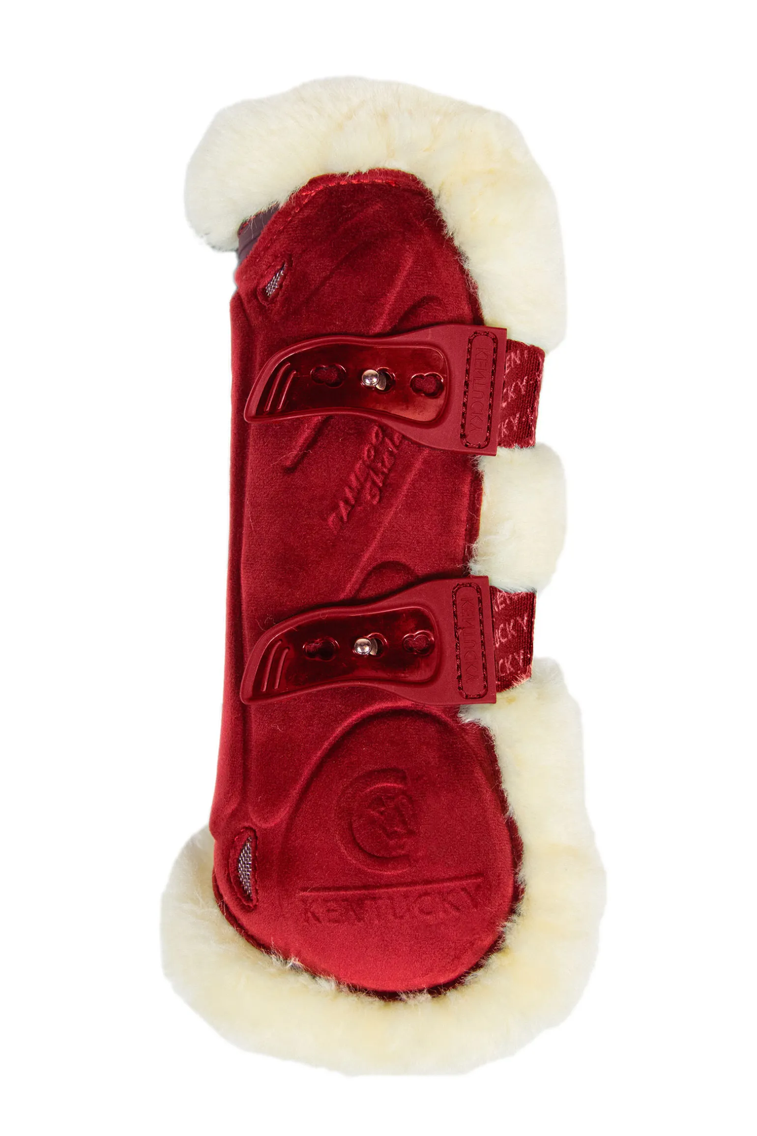 Kentucky Horsewear Vegansk saueskinn Bambus Elastiske fløyels senestøvler