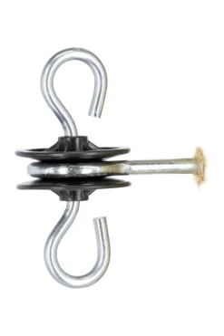 Kerbl Farm Patrol grindhåndtak-isolator, galvanisert, 10 kroker