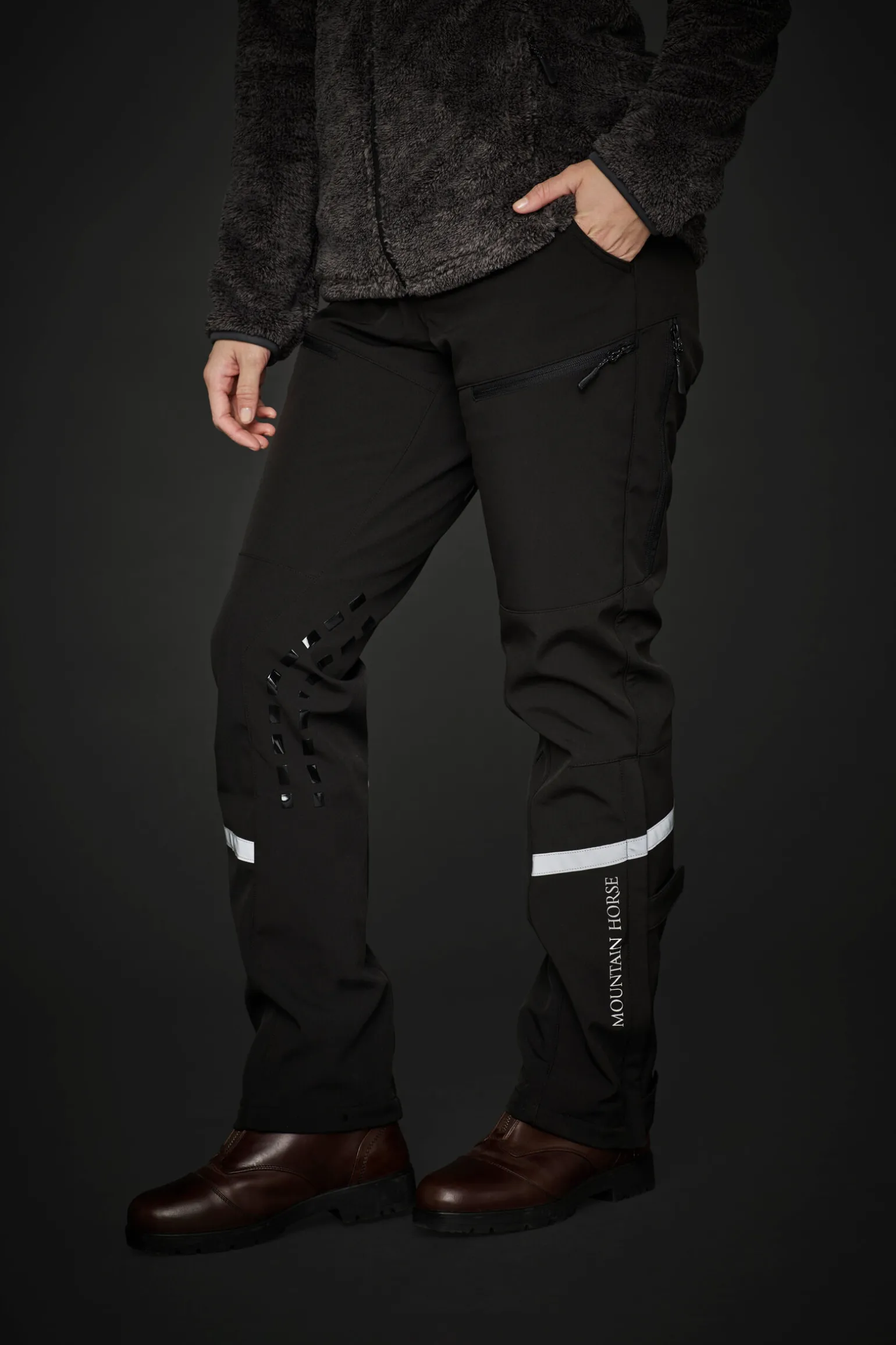 Mountain Horse Artax herre softshell ridebukser