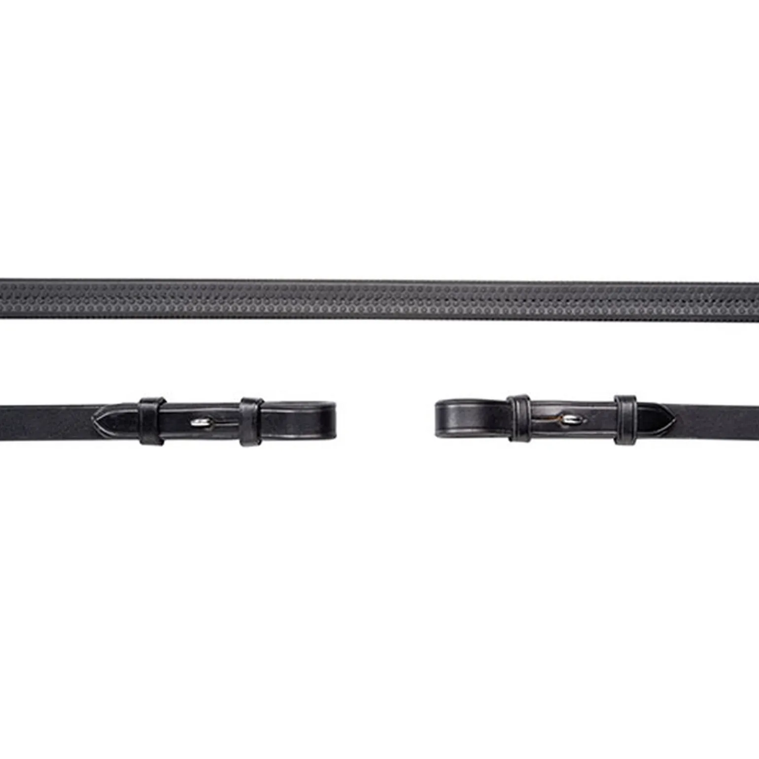 Schockemöhle Sports gummitøyler med spenne&krok, tøyler basic Sport