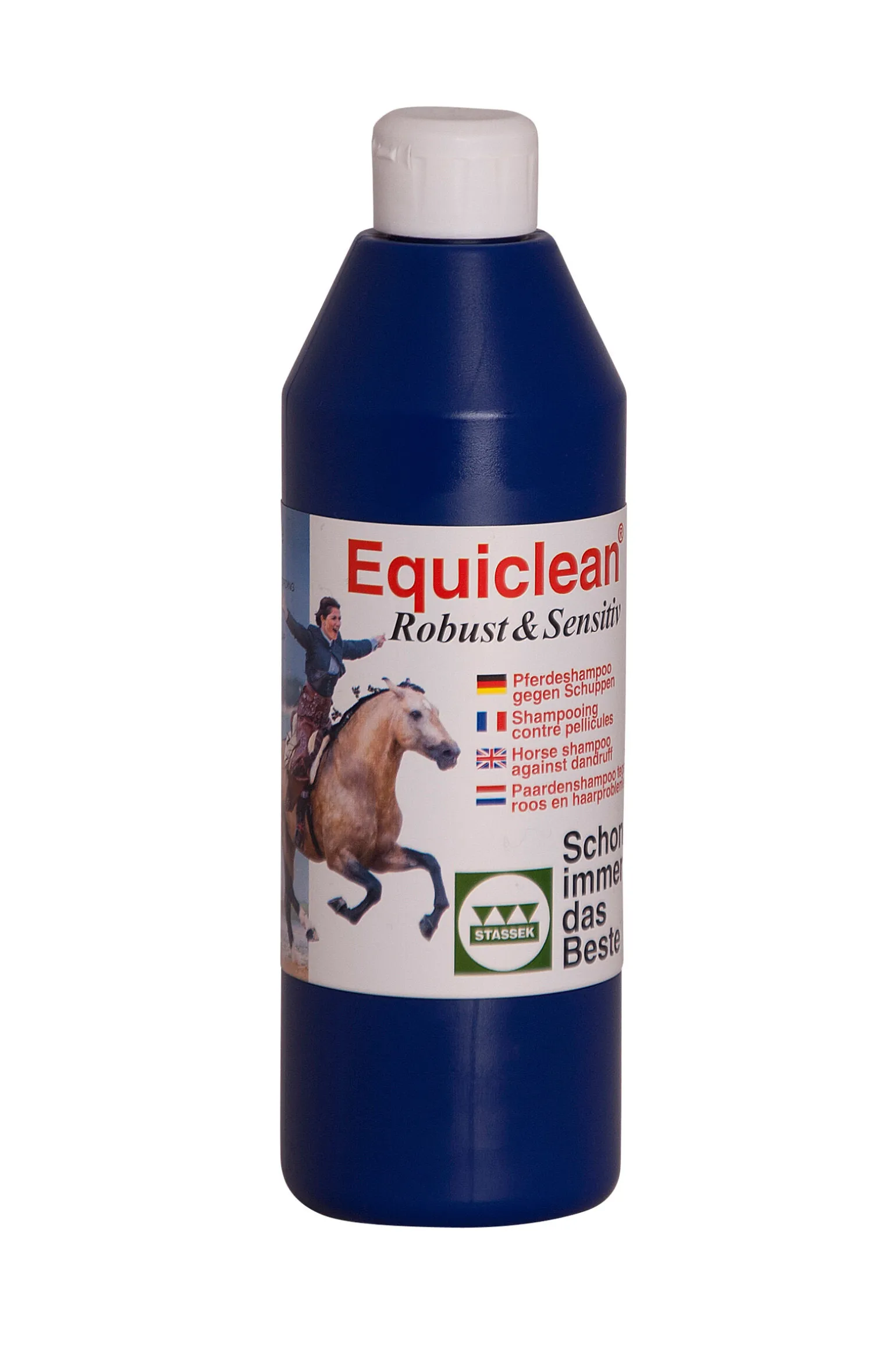 Stassek Equiclean Robust Utendørs sjampo, 500 ml