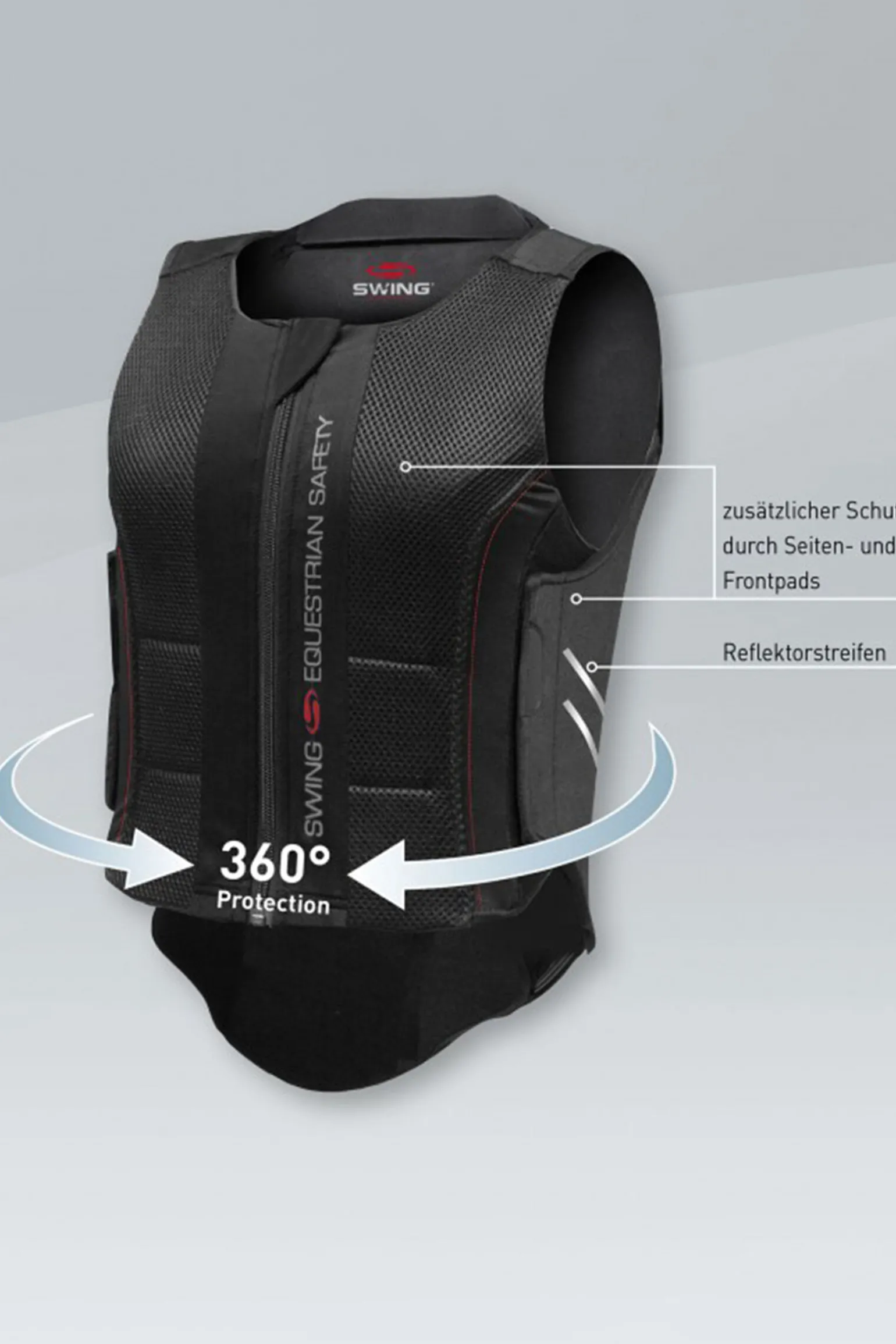 Swing P07 Flexible ryggbeskytter til barn