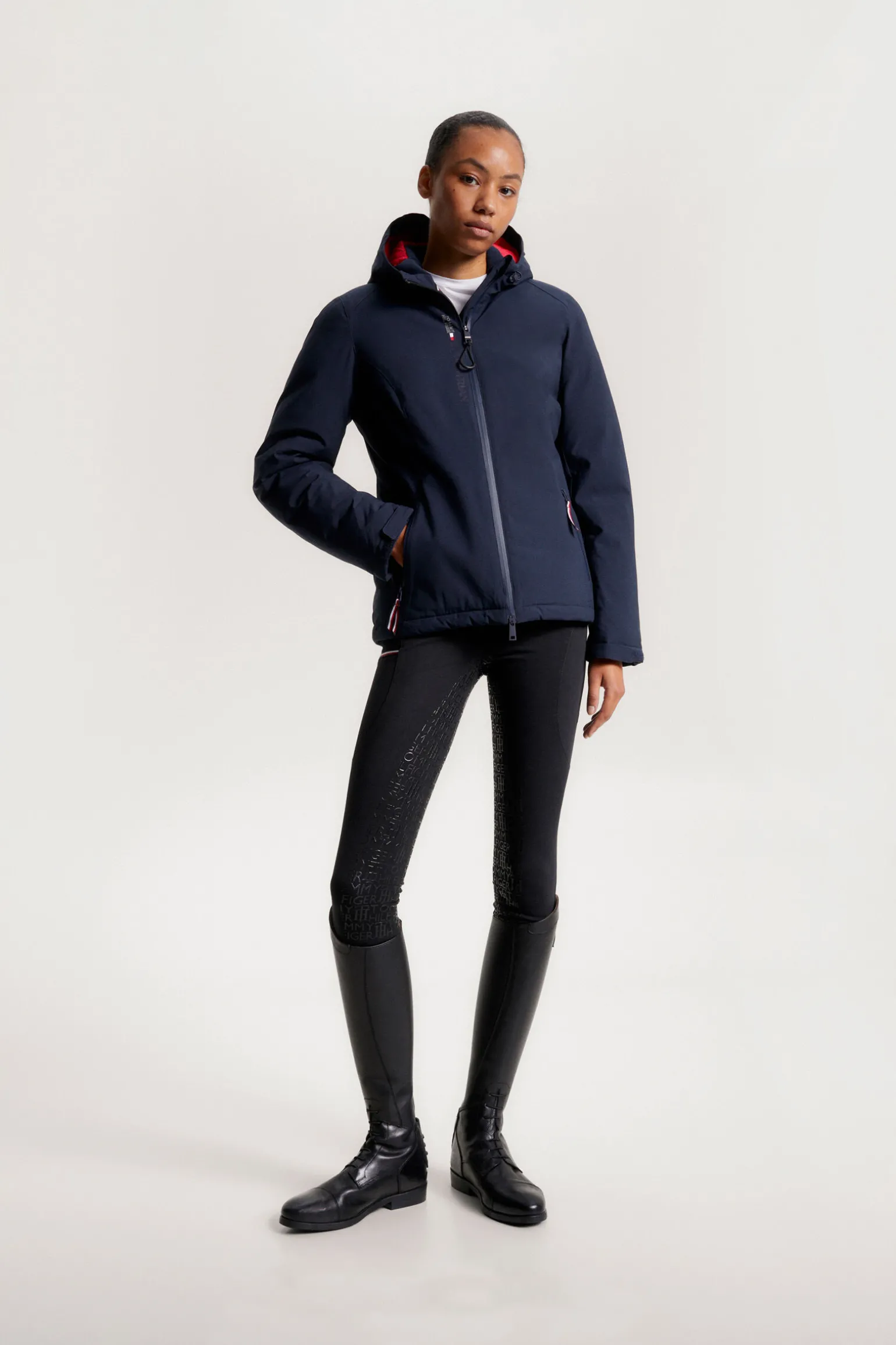 Tommy Hilfiger Equestrian London Vinterridejakke for kvinner