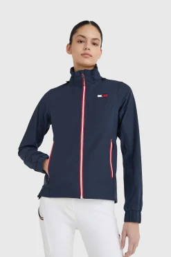Tommy Hilfiger Equestrians Unicolor regnajakke, dame
