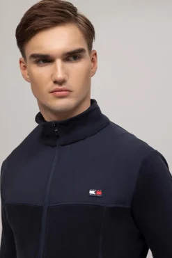 Tommy Hilfiger Equestrian Michigan herre fleecejakke