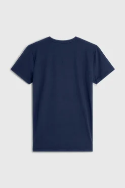 Tommy Hilfiger Equestrian Crest Rhinestone Performance t-skjorte til dame