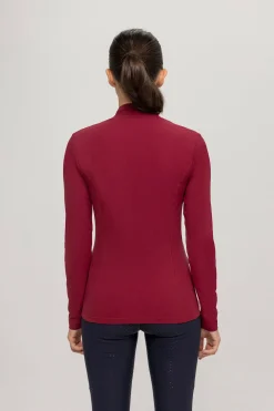 Tommy Hilfiger Equestrian langermet genser med høy hals for kvinner