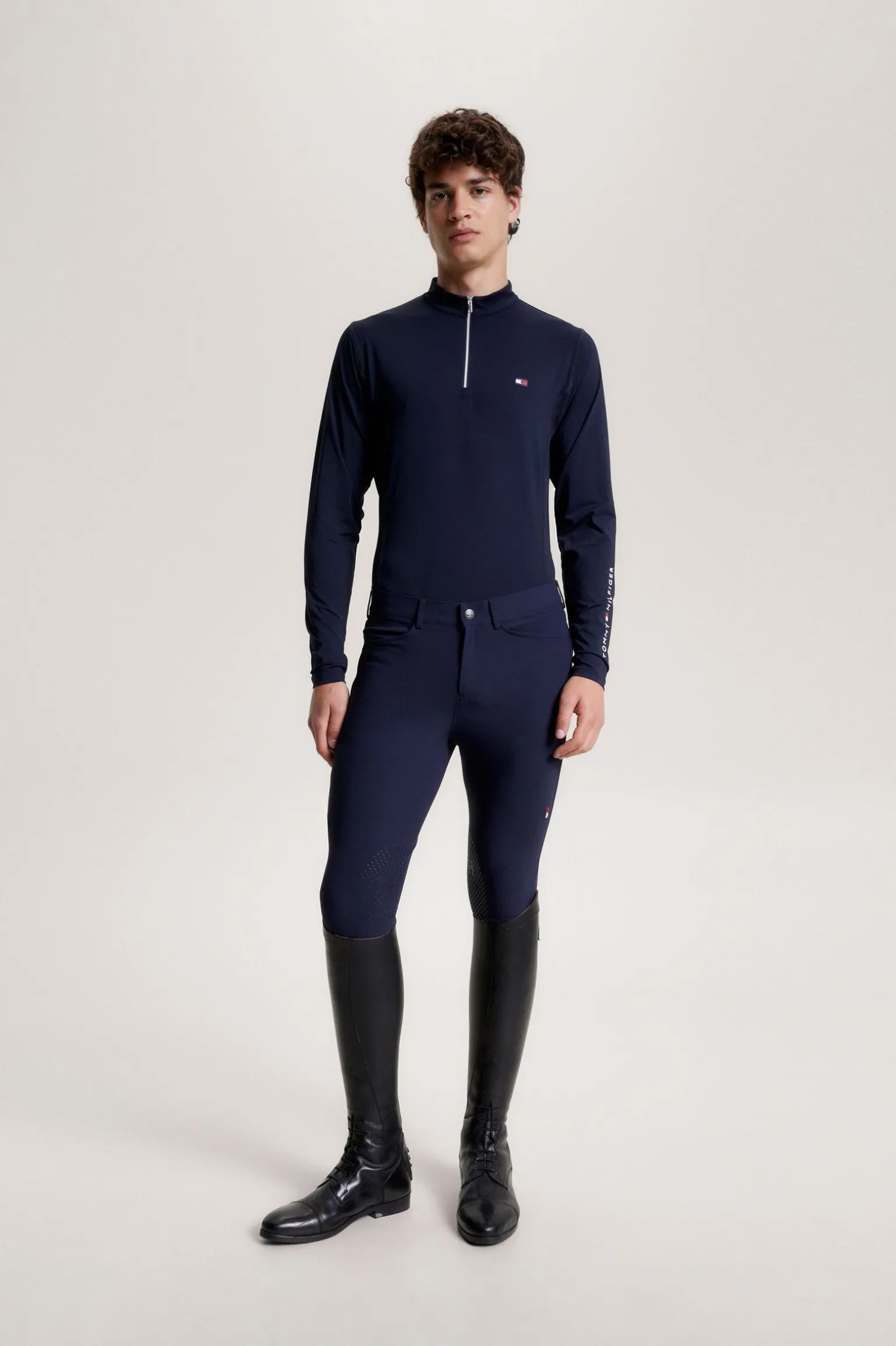 Tommy Hilfiger Equestrian Wellington Langarmet 1/4 Glidelås Treningstopp