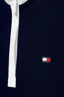 Tommy Hilfiger Equestrian Chelsea Avkjølende Polo-skjorte med korte ermer og logo