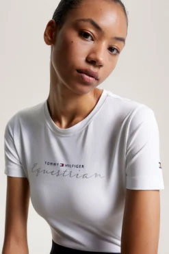 Tommy Hilfiger Equestrian Brooklyn T-skjorte med korte ermer og motiv