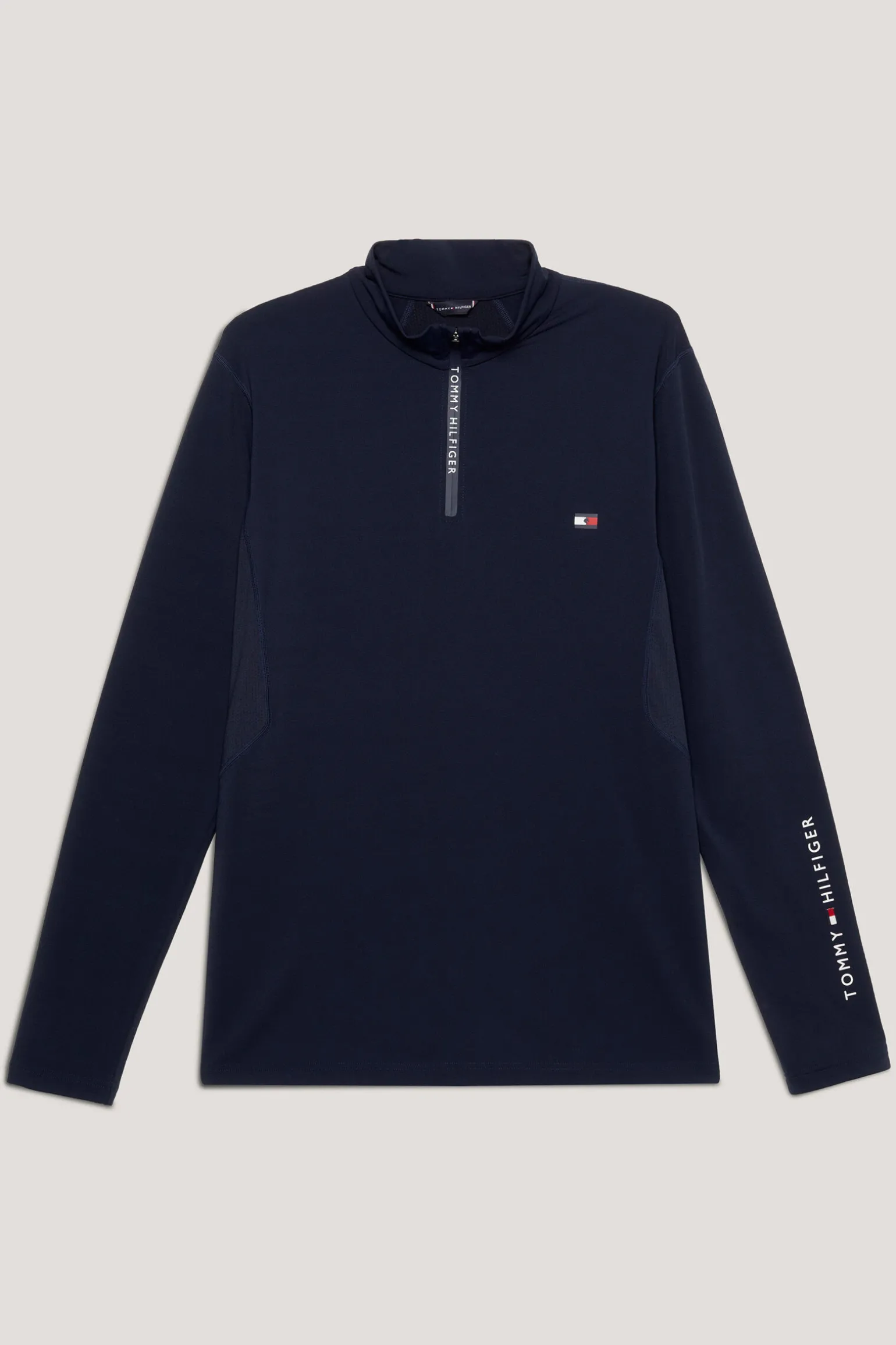 Tommy Hilfiger Equestrian 1/4 Zip Termoskjorte for menn