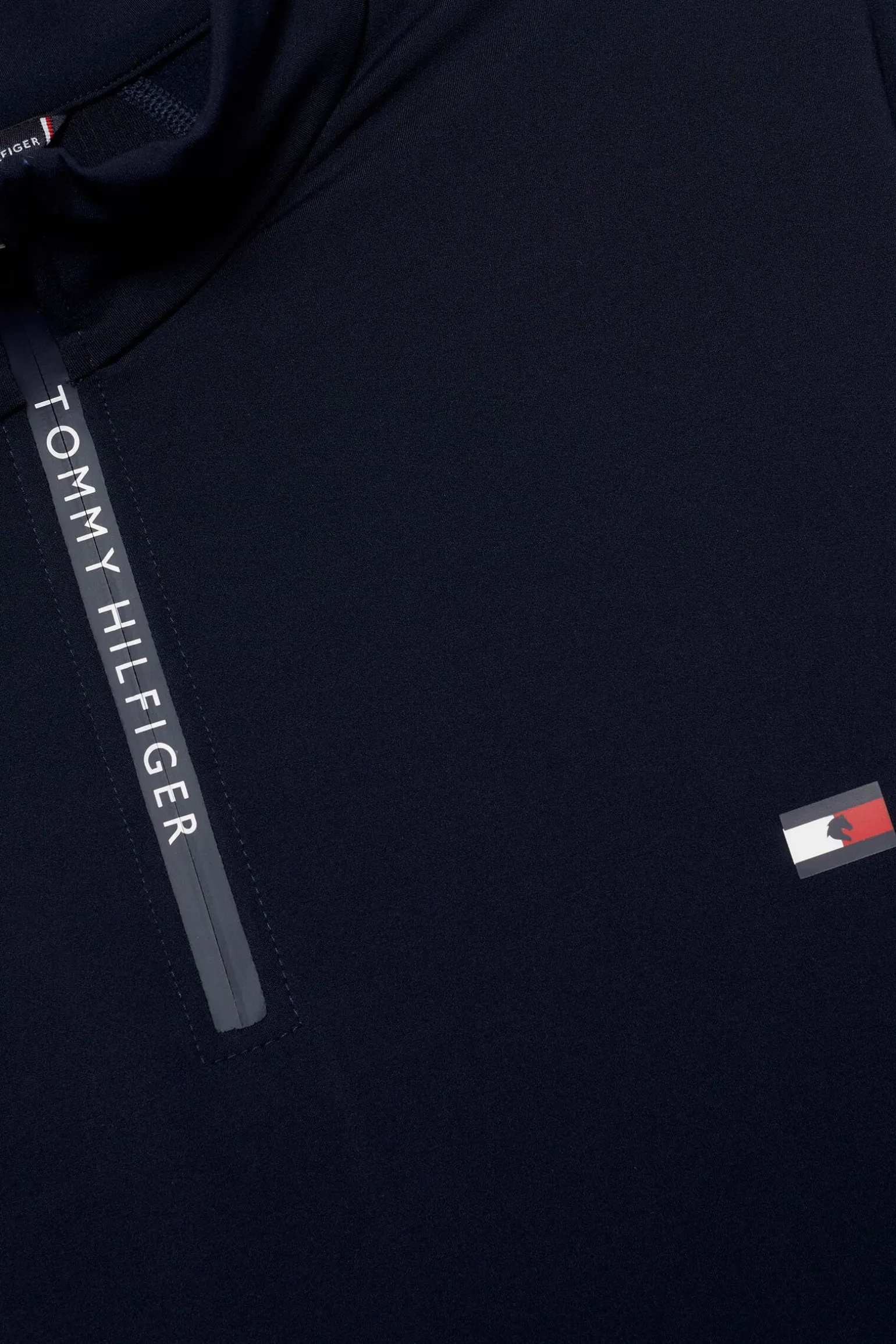 Tommy Hilfiger Equestrian 1/4 Zip Termoskjorte for menn