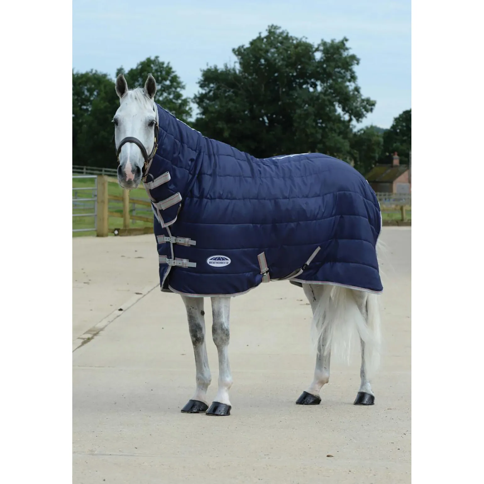 Weatherbeeta Comfitec 210D Channel Quilt, medium stalldekken med hals, 110g